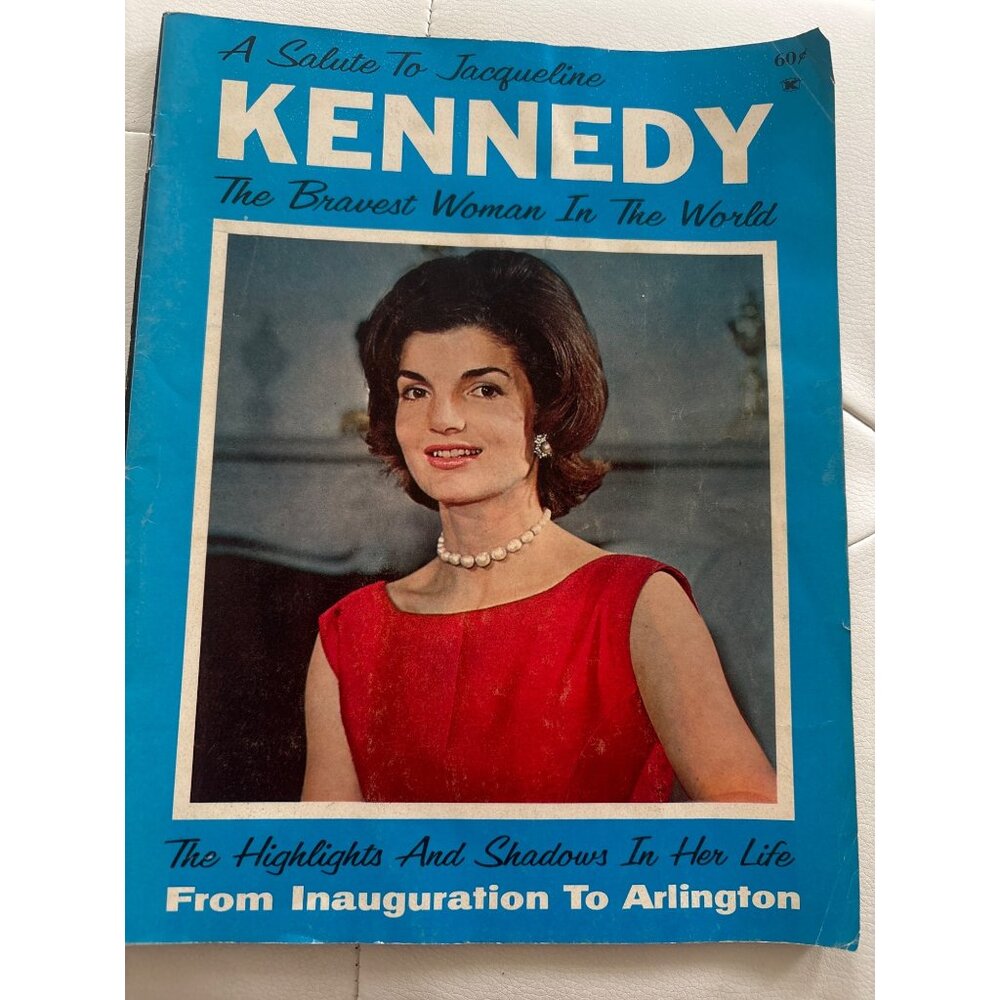 A Salute To Jacqueline Kennedy Magazine 1964 Highlights Her Life From Inaugurati